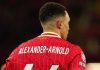 Trent Alexander-Arnold di laga Newcastle United vs Liverpool