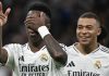 Vinicius Junior dan Kylian Mbappe pemain Real Madrid