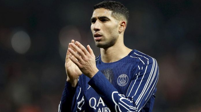Achraf Hakimi pemain PSG