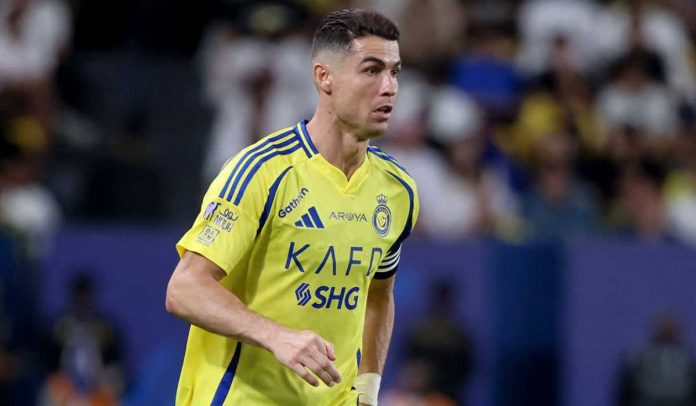 Aksi Cristiano Ronaldo di laga Al-Nassr vs Al Ittihad