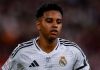 Aksi Rodrygo Goes di laga Real Madrid vs Barcelona