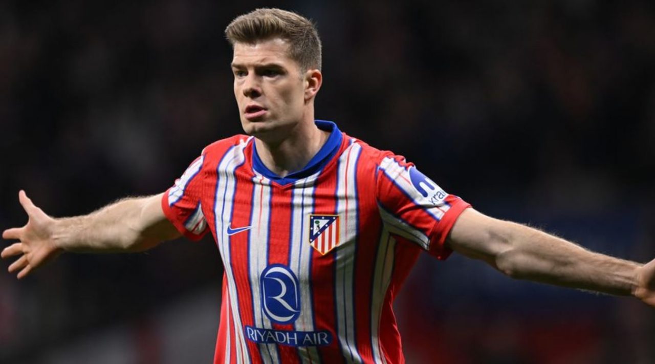 Alexander Sorloth pemain Atletico Madrid
