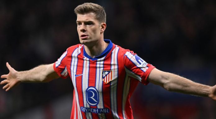 Alexander Sorloth pemain Atletico Madrid