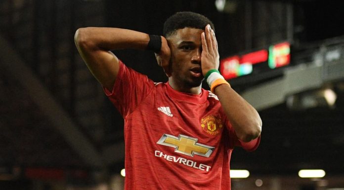 Amad Diallo pemain Manchester United