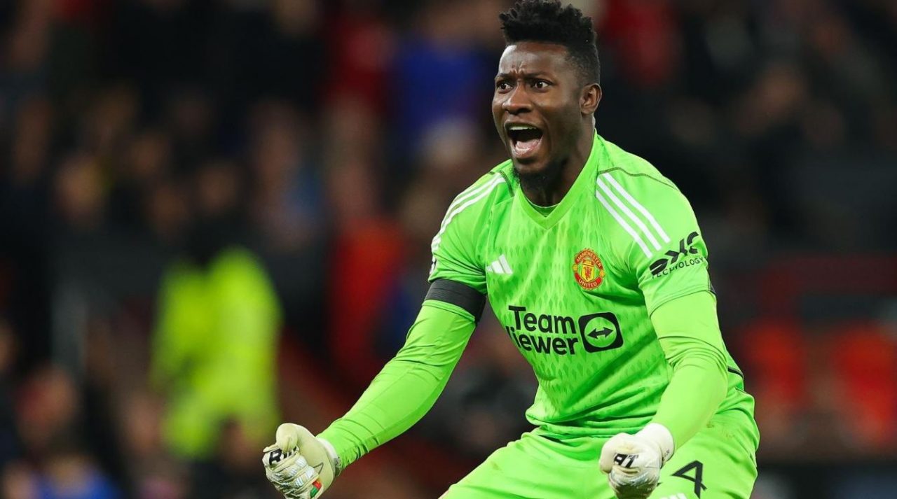 Andre Onana kiper utama Manchester United