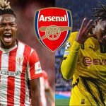 Arsenal ingin datangkan Nico Williams dan Jamie Gittens