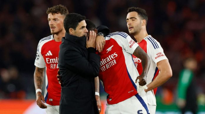 Arsenal rugi besar usai terseingkir dari Liga Champions