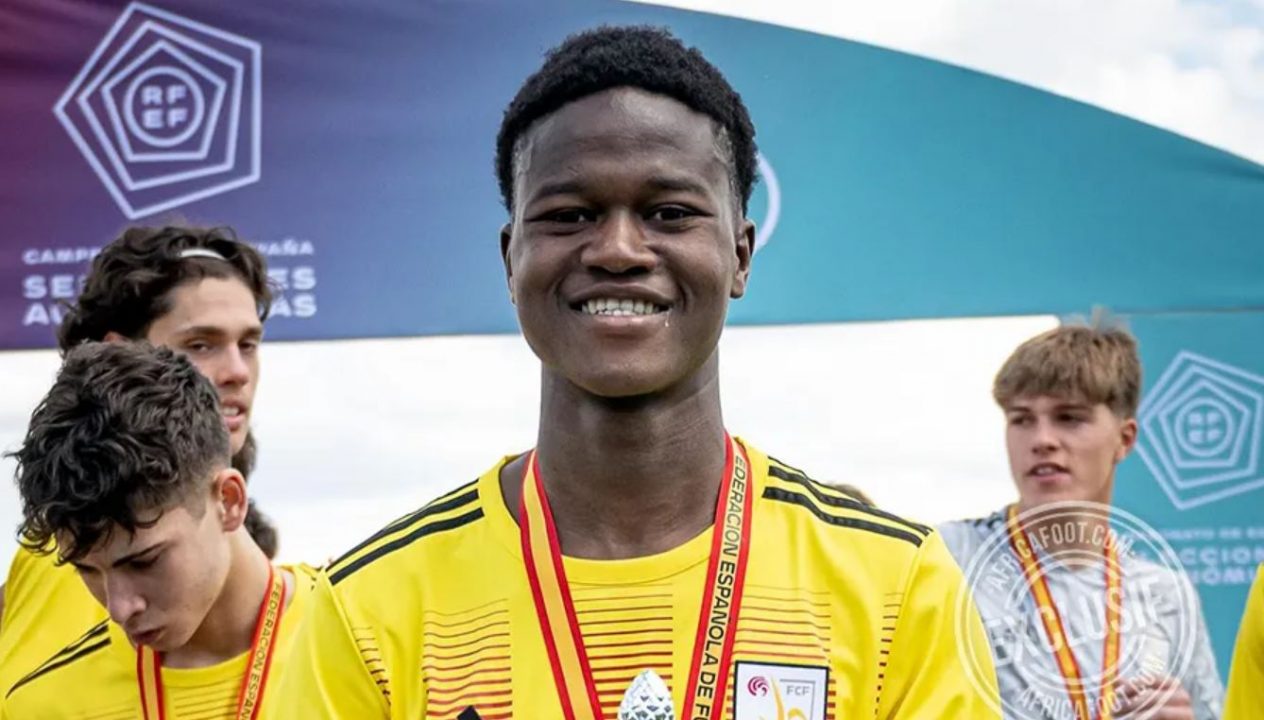 Baba Kourouma bintang muda La Masia Barcelona