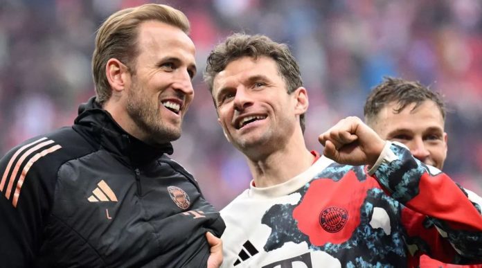 Bayern Munchen resmi juara Bundesliga 2024/2025 dan Harry Kane dapatkan trofi pertamanya