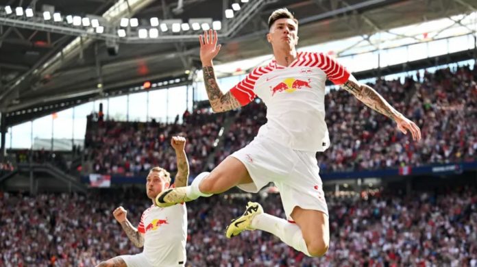Benjamin Sesko targer transfer Tottenham Hotspur