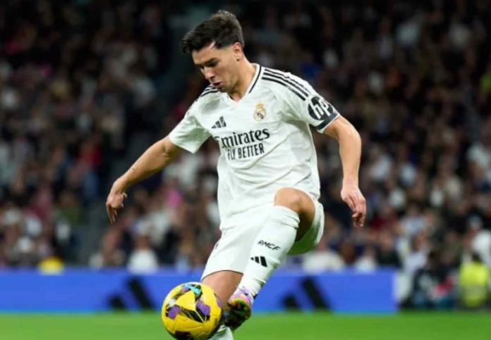 Brahim Diaz saat beraksi untuk Real Madrid