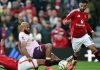 Brentford vs Manchester United pekan ke-35 Liga Inggris 2024-2025.