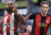 Bryan Mbeumo dan Dean Huijsen
