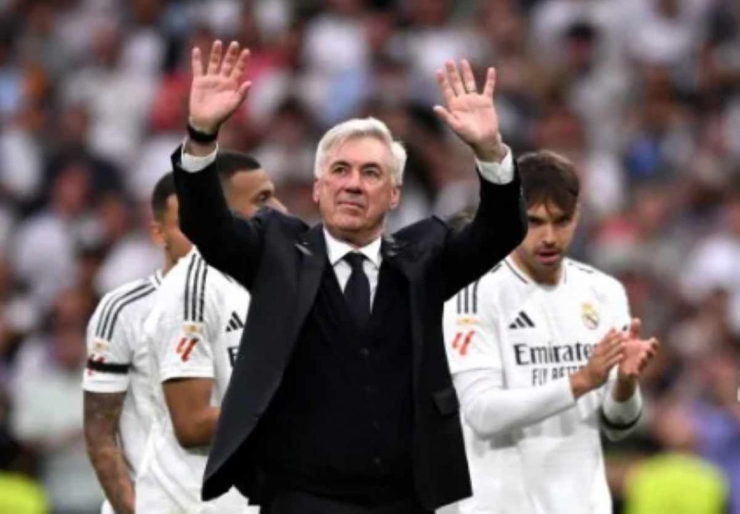 Carlo Ancelotti di laga terakhir Real Madrid