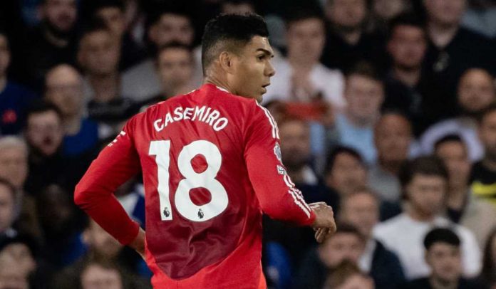 Casemiro di laga Chelsea vs Manchester United