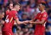 Conor Bradley masuk menggantikan Trent Alexander-Arnold di laga kontra Ipswich Town