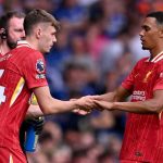 Conor Bradley masuk menggantikan Trent Alexander-Arnold di laga kontra Ipswich Town