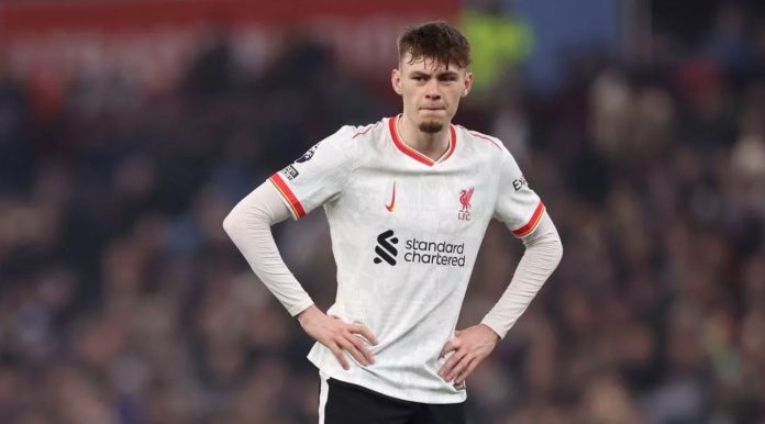 Conor Bradley pemain Liverpool