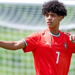 Putra Cristiano Ronaldo Jadi Starter Timnas Portugal U-15 vs Yunani, Berikutnya Lawan Inggris Cristiano Ronaldo Junior putra mega bintang Portugal Cristiano Ronaldo