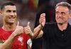 Cristiano Ronaldo dan Luis Enrique