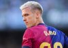 Dani Olmo pemain Barcelona