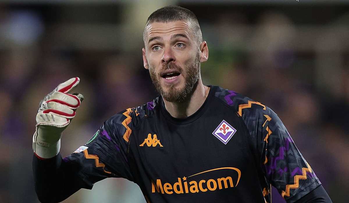 David de Gea di laga Fiorentina v Real Betis
