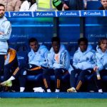 Davide Ancelotti di Pinggir Lapangan di Bench Real Madrid
