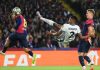 Denzel Dumfries mencetak gol sensasional untuk Inter Milan