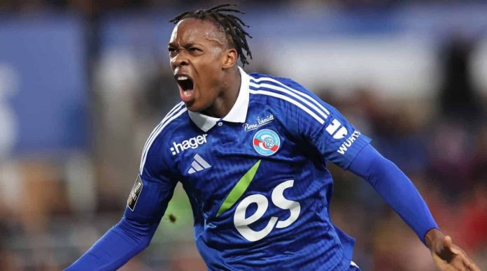 Emanuel Emegha striker Strasbourg