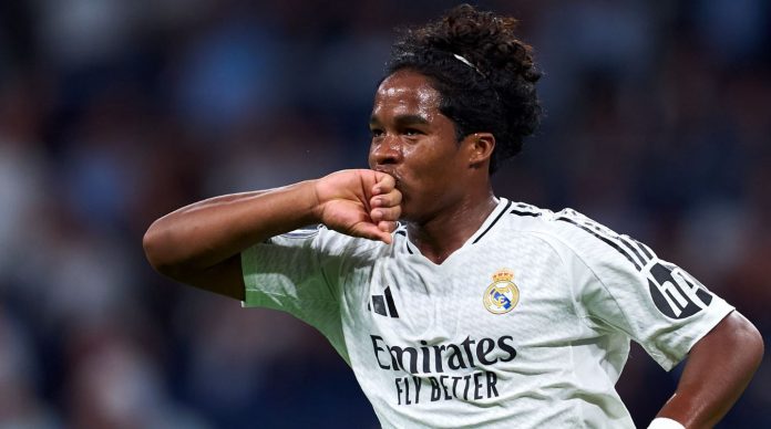 Endrick Felipe pemain Real Madrid