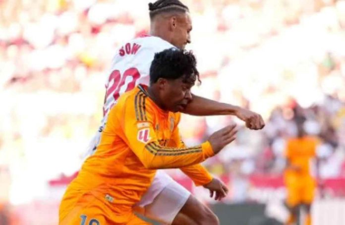 Endrick Saat Membela Real Madrid di Kandang Sevilla