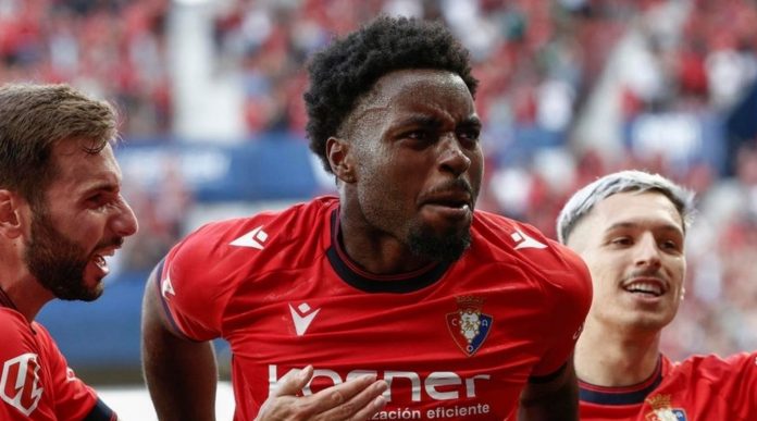 Enzo Boyomo pemain Osasuna
