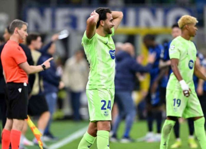 Eric Garcia dalam sebuah laga yang dilakoni Barcelona