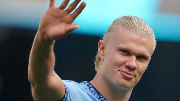 Erling Haaland jelang Final Piala FA - Manchester City vs Crystal Palace
