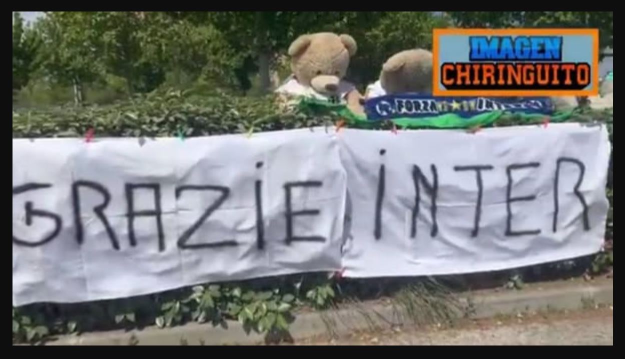 Fans Real Madrid berterima kasih pada Inter Milan