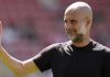 Gestur Pep Guardiola di laga Southampton vs Manchester City