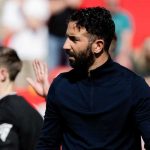 Gestur Ruben Amorim di laga Manchester United vs West Ham