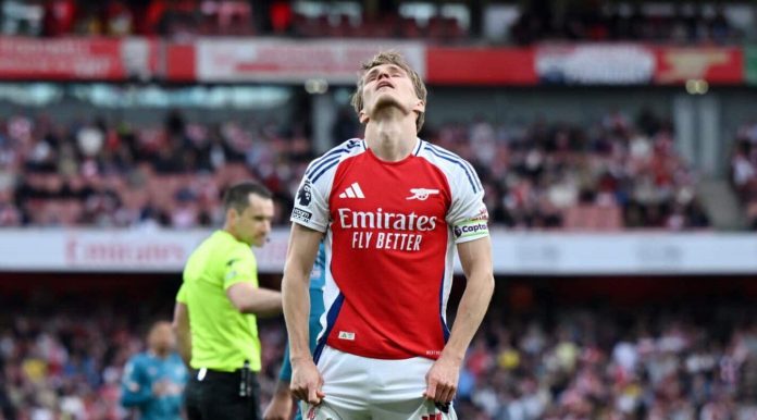 Hasil Arsenal vs Bournemouth pekan ke-35 Liga Inggris 2024-2025