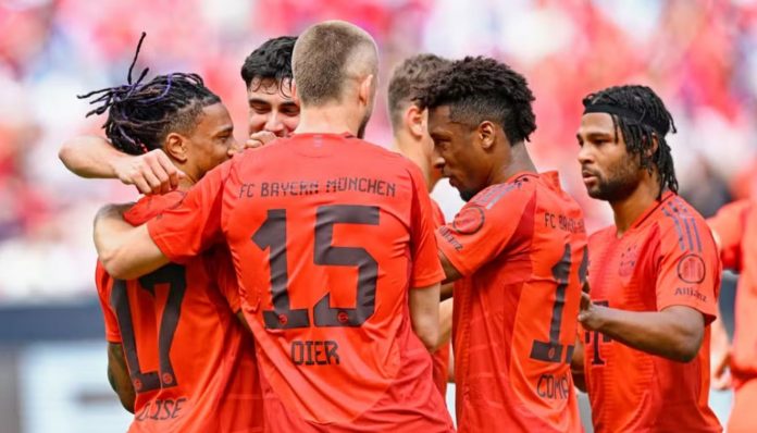 Hasil Bayern Munchen vs Hoffenheim di Liga Jerman 2024-2025