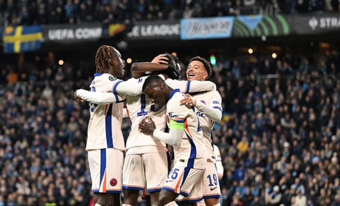 Hasil Djugarden vs CHelsea di leg pertama semifinal Liga Konferensi Eropa 2024/2025