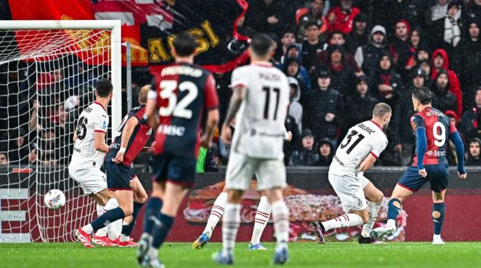 Hasil Genoa vs AC Milan - Liga Italia 2024-2025