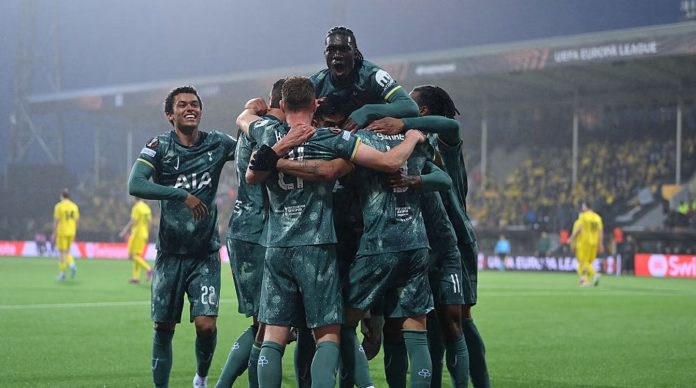 Hasil Liga Europa - Boso Glimt vs Tottenham Hotspur