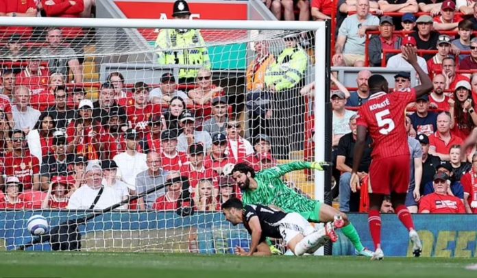 Hasil Liverpool vs Arsenal di Liga inggris 2024-2025