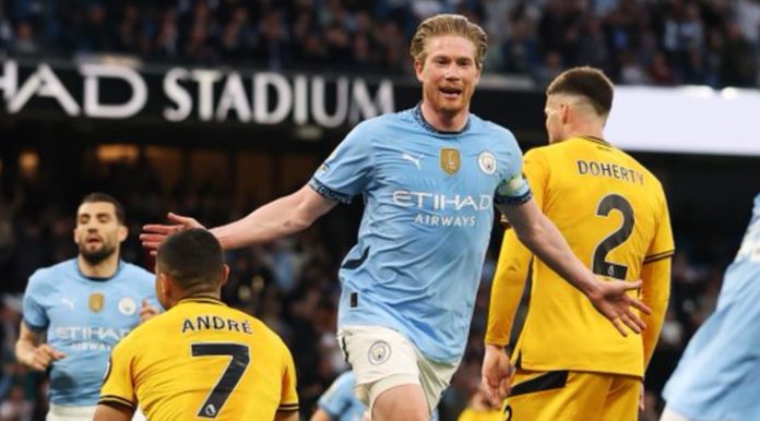 Hasil Manchester City vs Wolves skor 1-0 di pekan ke-35 Liga Inggris 2024/2025