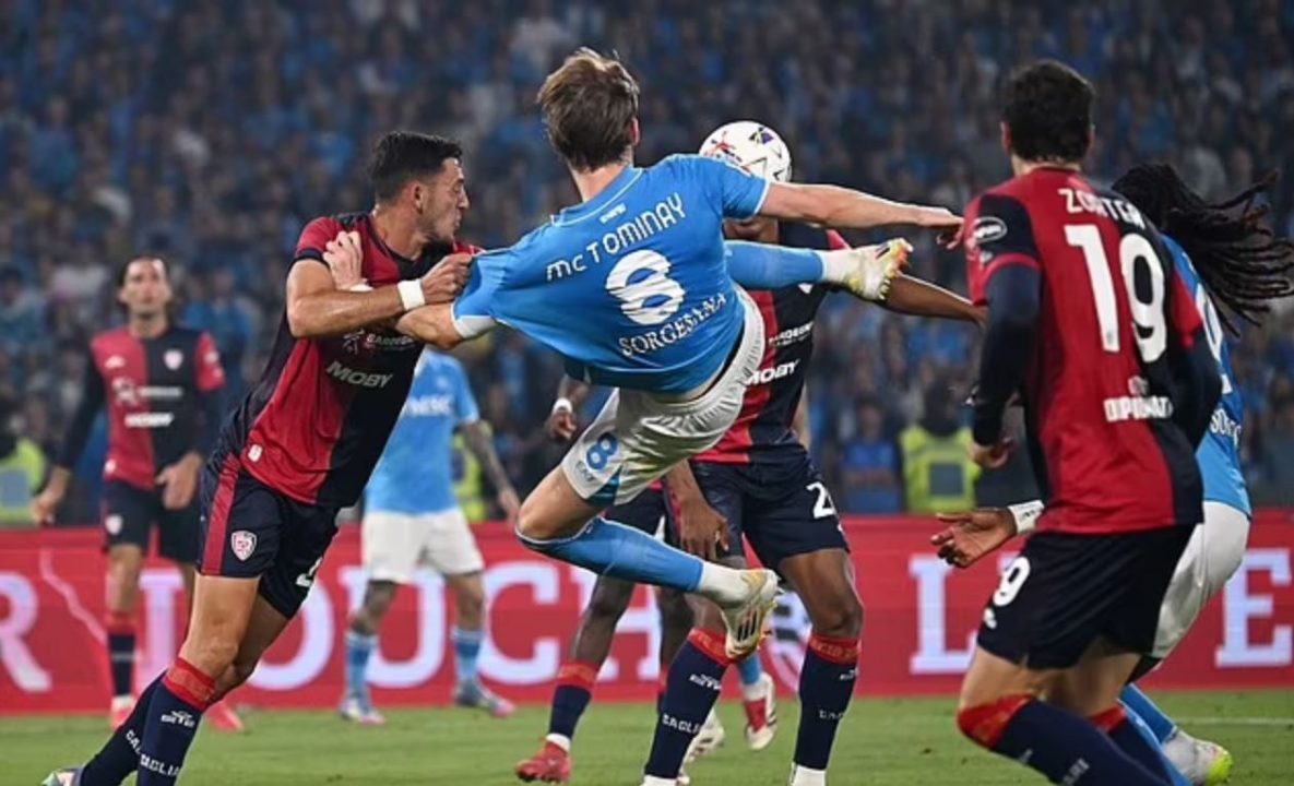 Hasil Napoli vs Cagliari di Liga Italia 2024-2025