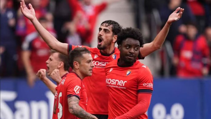 Hasil Osasuna vs Atletico Madrid di Liga Spanyol 2024/2025