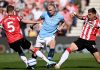 Hasil Southampton vs Manchester City - Liga Inggris