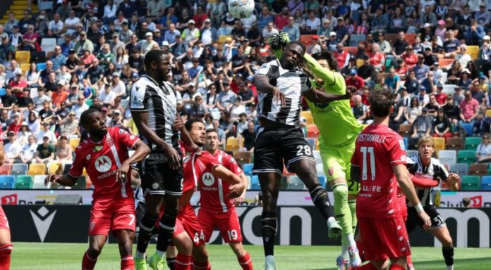 Hasil Udinese vs Monza - Liga Italia