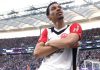 Hugo Ekitike pemain Eintracht Frankfurt
