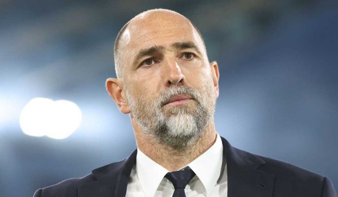 Igor Tudor mendampingi skuad Juventus di laga kontra Bologna